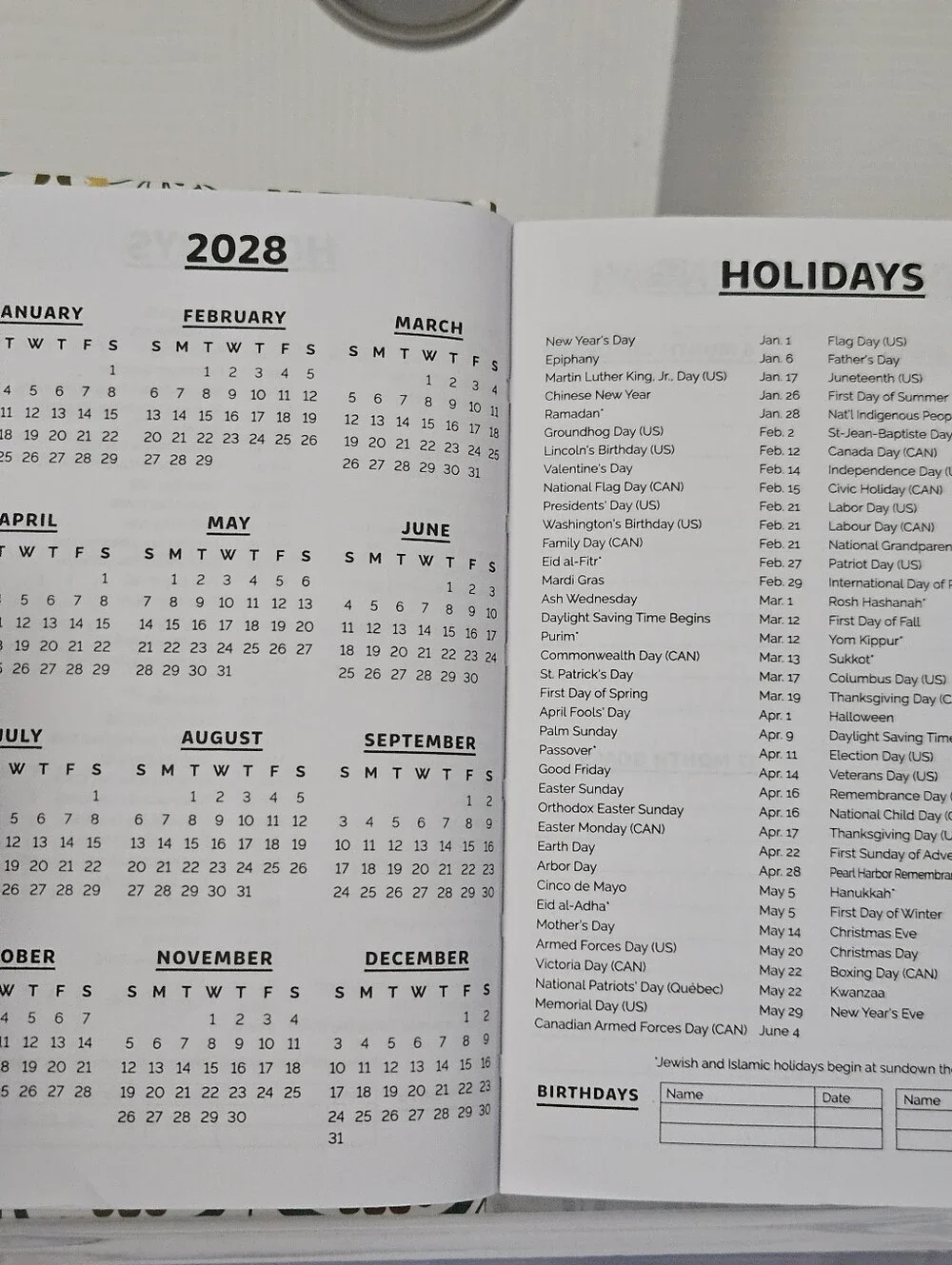 NWT 2027-2028 Notebook Planner